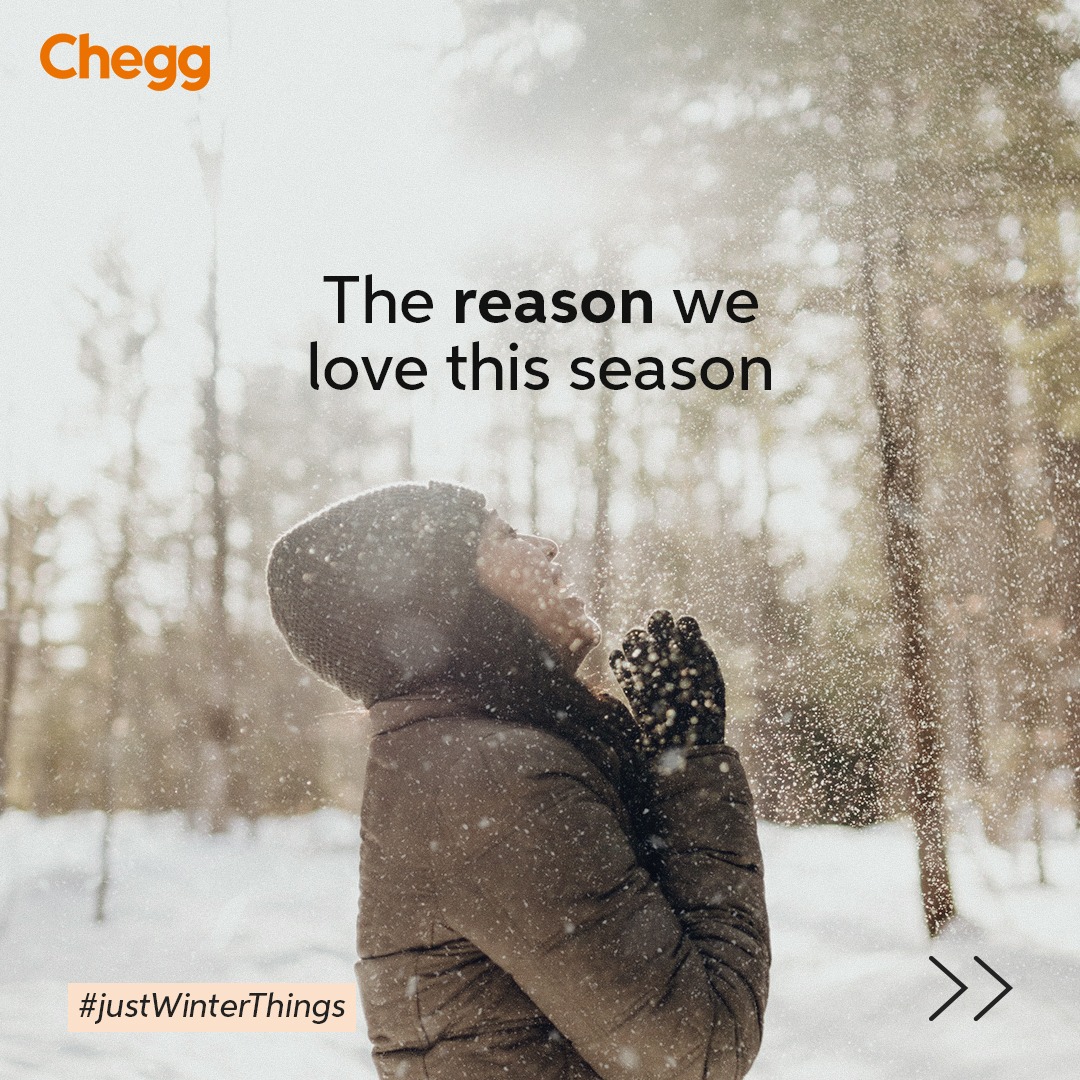 chegg_india's tweet photo. Tell us below what are your favourite winter things?
#CheggExpertsIndia #JustWinterThings https://t.co/dmqlSndYni