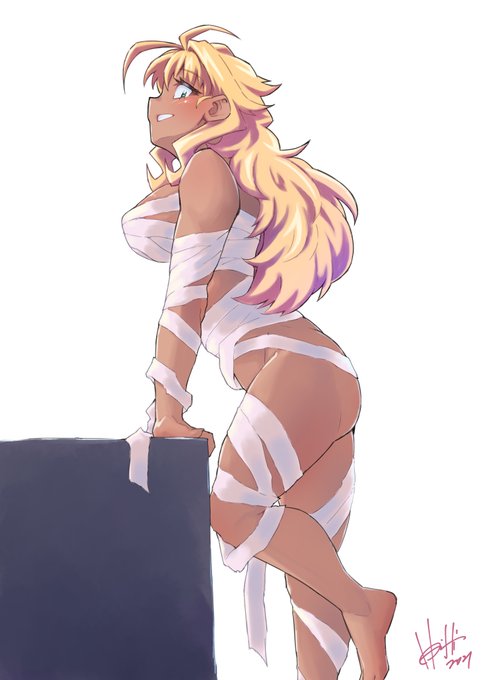 ちょっと肌色多めのうちの子ミシェルちゃんでテステス😏
(ファンボで上げてるやつ) 