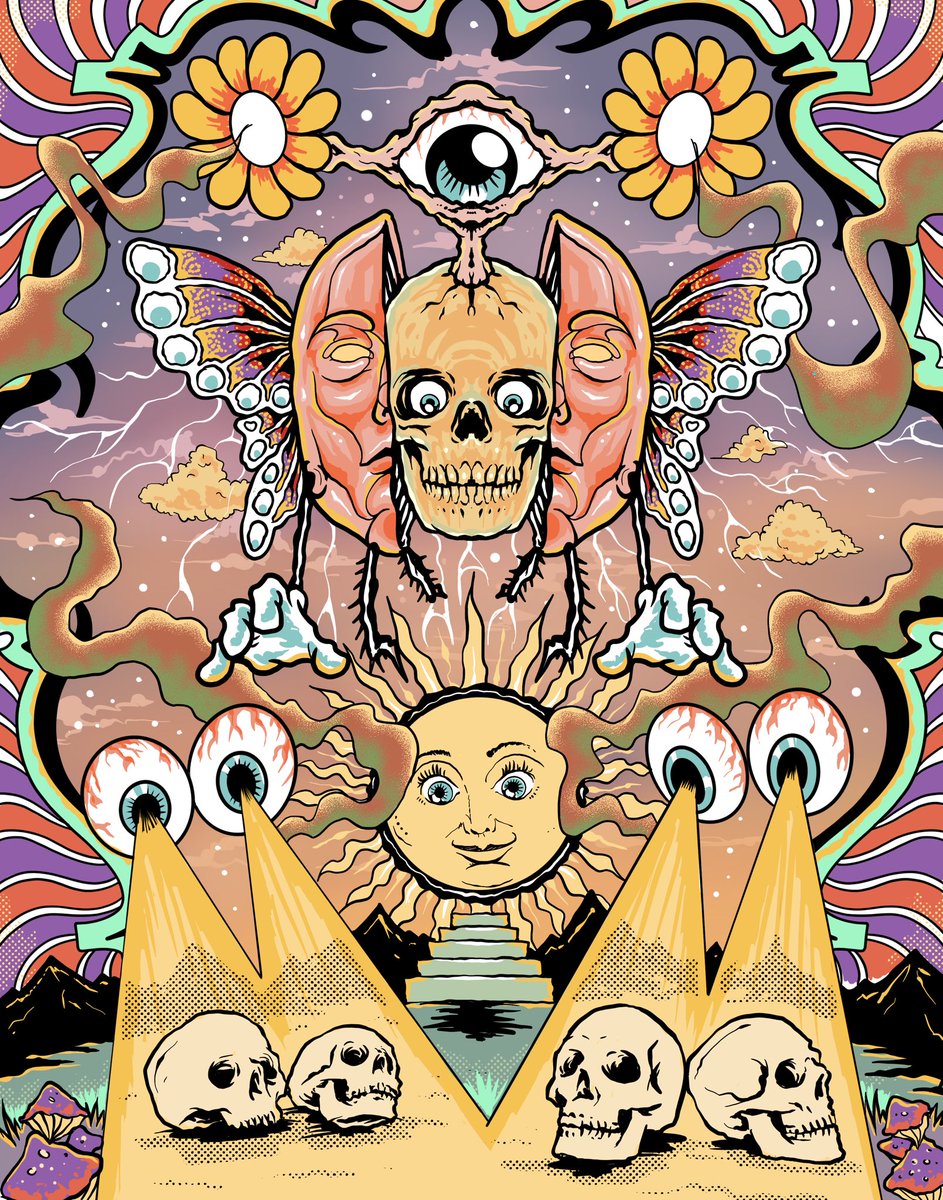 gemmafalah1's tweet photo. GM | show me your psychedelic masterpiece 👁👁 https://t.co/O3LIUclEWo