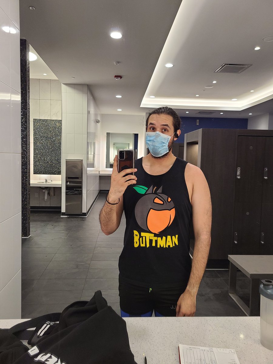TerjaNox's tweet photo. Bloop
I didn't even realized I grabbed this tank lol shame it wasn't leg day :P
#DndFitness
#HalfOrcInTraining
#StrengthCheck https://t.co/QR13lTTbZw
