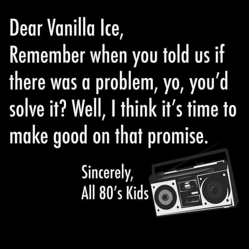egiblock's tweet image. @vanillaice #NeverForget #ThereIsAProblem #TimeToFixIt