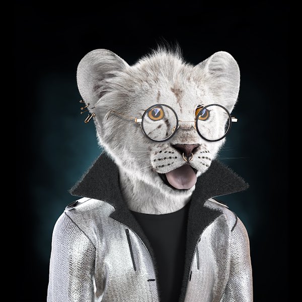 Keys2dWorld's tweet photo. Got my first nft! This cub needs an @InvsbleFriends https://t.co/s99kUzkwC5