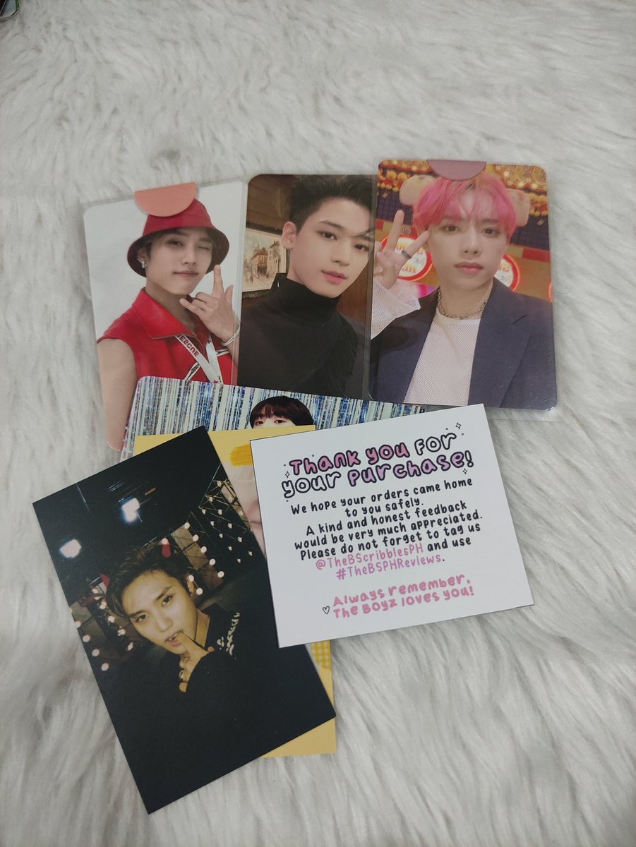 wtbkai's tweet photo. [#wtbkaimails 💌]
— @sunhak_kr/@TheBScribblesPH
 #TheBSPHReviews

late feedback >< transaction was rly fast and hassle-free, it arrived last week pa. bought these random pcs &amp; i got my biases!! ❤️ thank you so much &amp; for the freebies too~ 🤗 https://t.co/uoMxbVZzif