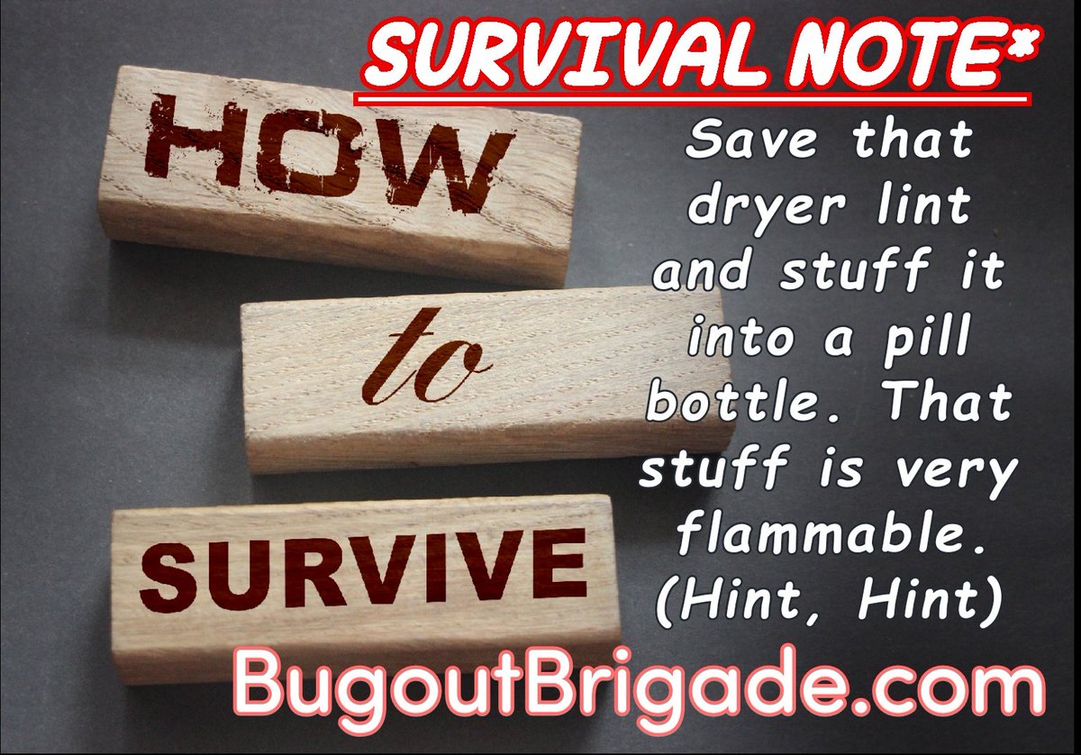 BugoutBrigade's tweet image. #Survive Survival and camping tips. #startfire #Survival #bugoutbag #Bugout #follo #spotifyRT
#rtitbot