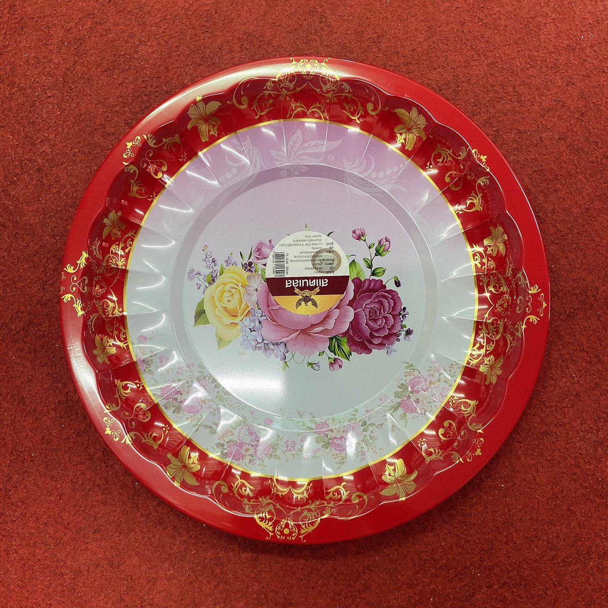 Kwandow_Vicky's tweet photo. รีวิว #ถาดสแตนเลส (30cm) #ลายดอกไม้ #ไหว้ตรุษจีน คละลาย #ถาดใส่ผลไม้ #ถาดถวายพระ https://t.co/pe3wnJYqPQ ผ่าน @YouTube https://t.co/a0gxzhugkG