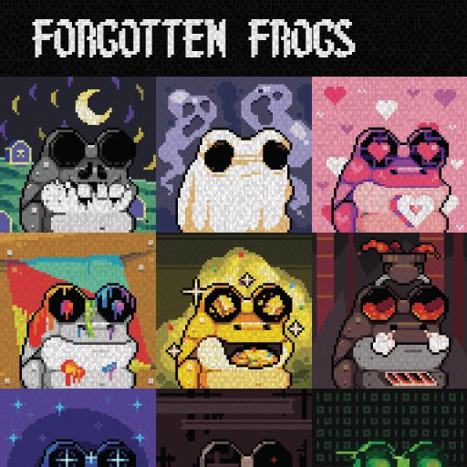 ForgottenFrogs_'s tweet photo. Stealth Launched!!! 🚨  

Collection of 20 hand drawn Forgotten Frogs🐸

Holders of this unique NFT are eligible for airdrops and first access to future projects from the FFrog (DAO).

Now available for first purchase on @paint_swap 

$ftm #nfts #fantom #nftart https://t.co/o1Mj4REApp