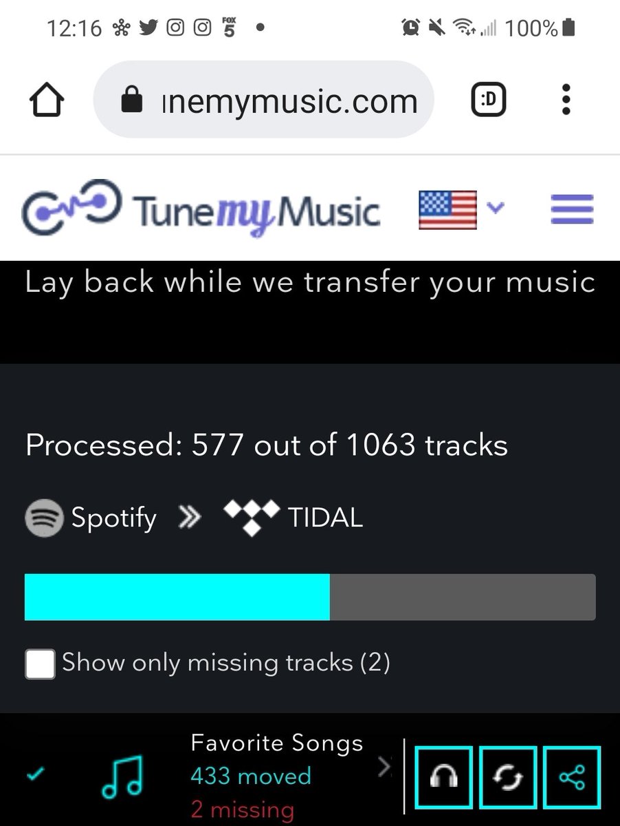 socflyny's tweet photo. Hey @SpotifyUSA -- I wasn't kidding!
#ByeSpotify 👋
#HelloTidal 🤗 @TIDAL https://t.co/0XsQIdha5C