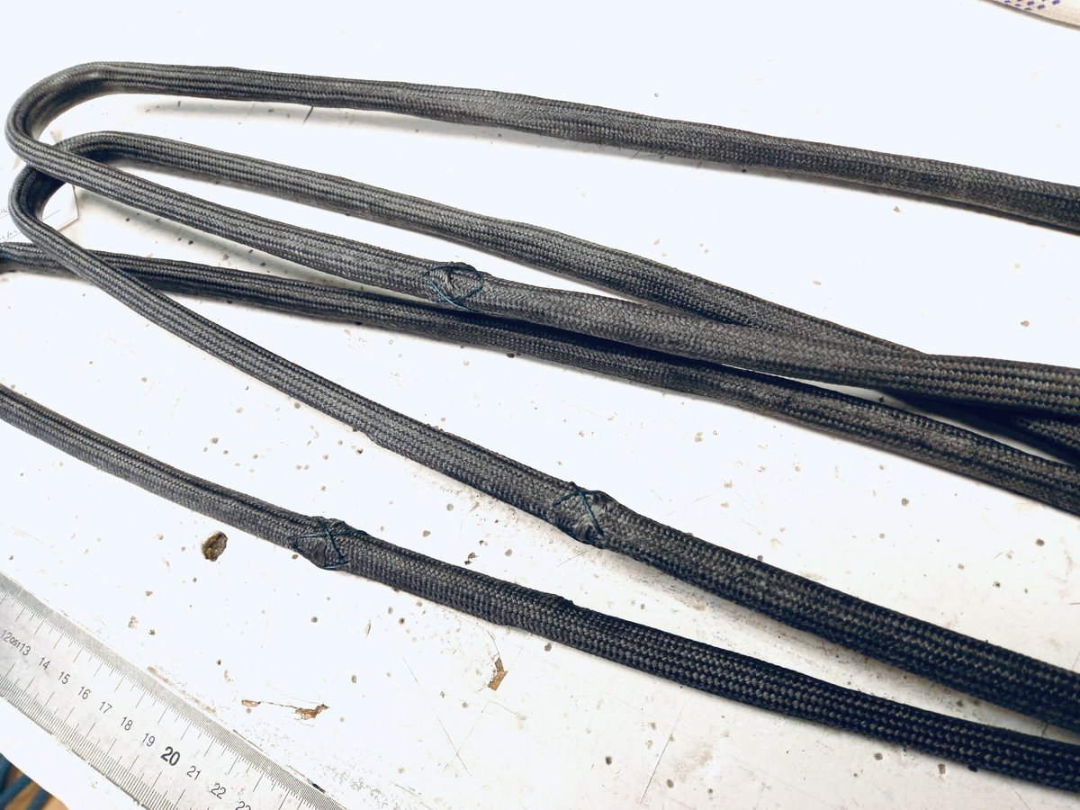 RSBRigging's tweet photo. Some more loops from our dedicated splicing department for long standing client, sailing yacht Farfalla.
Splicing@rsb-rigging.com
#runningrigging #rigginginpalma #splicing #splicingforyachts #sailing #sailingyacht #farfalla https://t.co/r7UHq253Rx