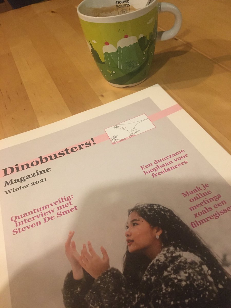Wat doe je op een ochtend als het
- te vroeg is om naar het werk te vertrekken (carpooling met collega, dus moet op afgesproken uur vertrekken)
- je al wat huishoudelijke taken gedaan hebt

➡️ Inspiratie opdoen in het laatste <a href="/Din0busters/">Dinobusters</a> magazine ✅