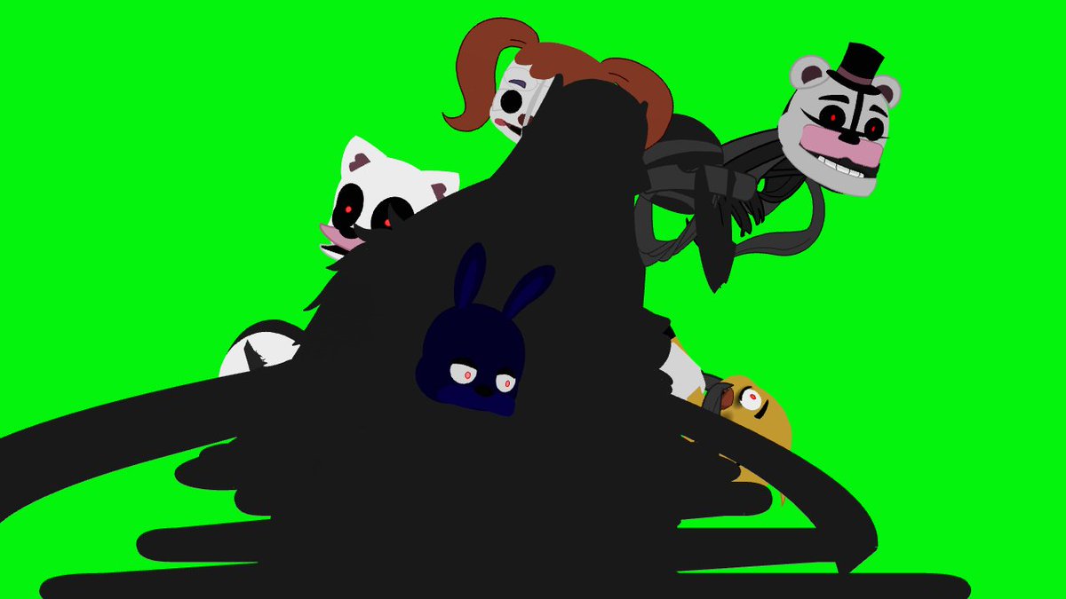 GeekFnaf's tweet photo. The blob in gacha club https://t.co/saUyM7gY96