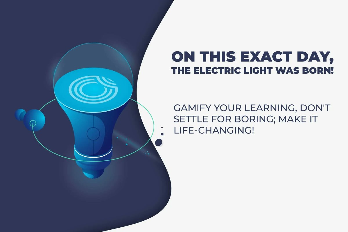 Opigno's tweet image. Fun fact! Did you know that on this exact day 142 years ago in 1880, Thomas Edison introduced the electric light era with the incandescent lamp? And ended gas-powered light. #Opigno #LMS can help your organization evolve digitally and deliver fun and engaging online #training.