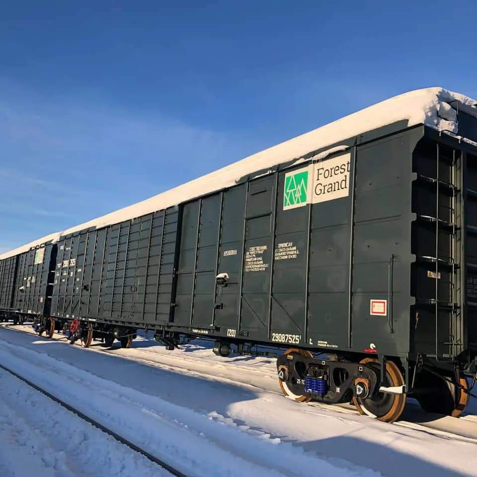 Uniwagon's tweet photo. Компания «Форест Гранд» приобрела партию тихвинских крытых вагонов https://t.co/RN92Vv3IYZ через @Lesprom https://t.co/A8W7yYBSz9