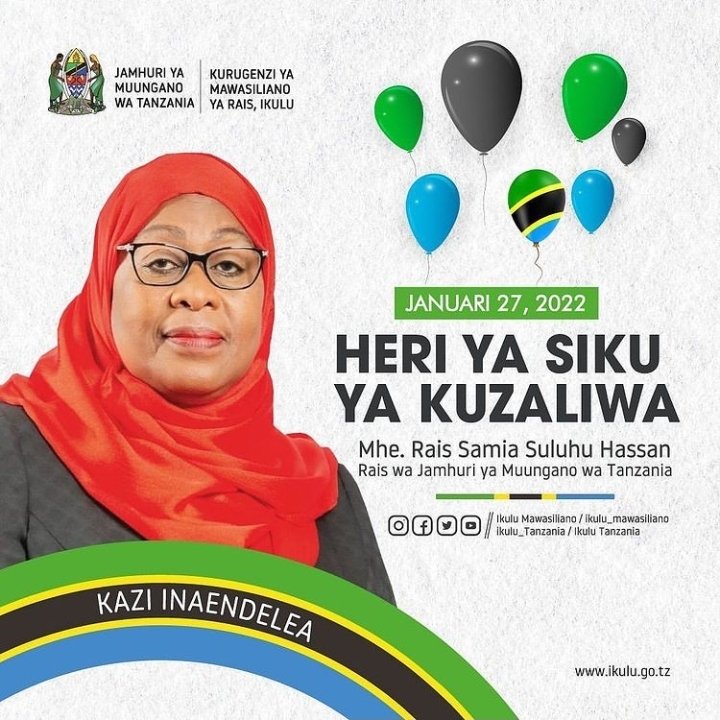 msafiri_erick's tweet photo. Heri ya siku ya kuzaliwa mhe.Rais @SuluhuSamia Nakutakia afya njema,maisha marefu,furaha na amani.Zaidi ya yote namuomba Mungu azidi kukujaalia maono mema ya kutuletea watanzania maendeleo na maisha bora.Mungu akubariki,Amina. https://t.co/XaXIc6ZYKr