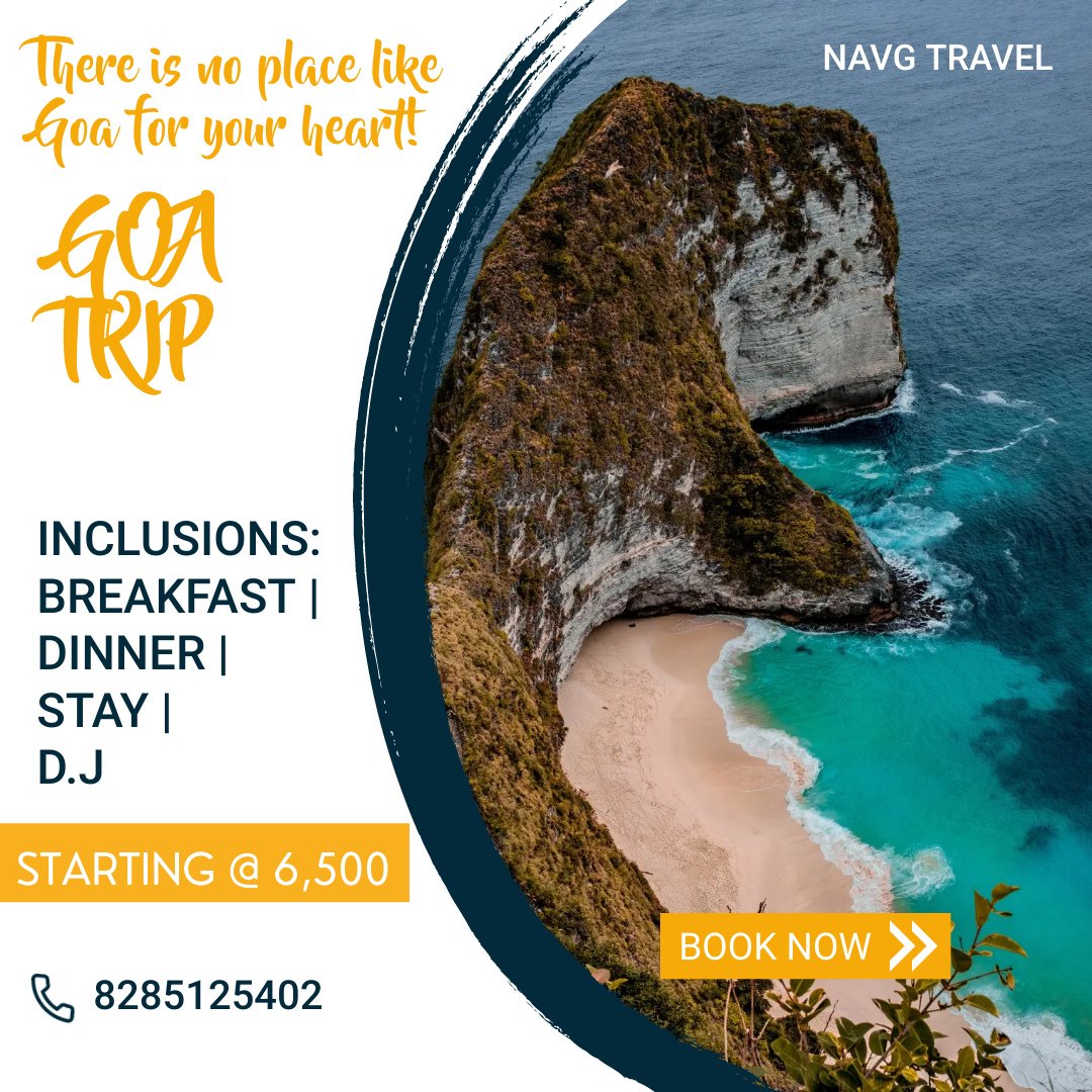 NavgTravel's tweet photo. Happiness is a #wave, so when are you gonna #surf on it? We invite you to take part in the #Goa Tour and experience the joy of the waves. 

#navgtravel #travelindia #traveldiaries #travel #travelgram #travelmore #adventure #travelpackages #exploreindia #beachlife #goadiaries https://t.co/peYjg2SyLK