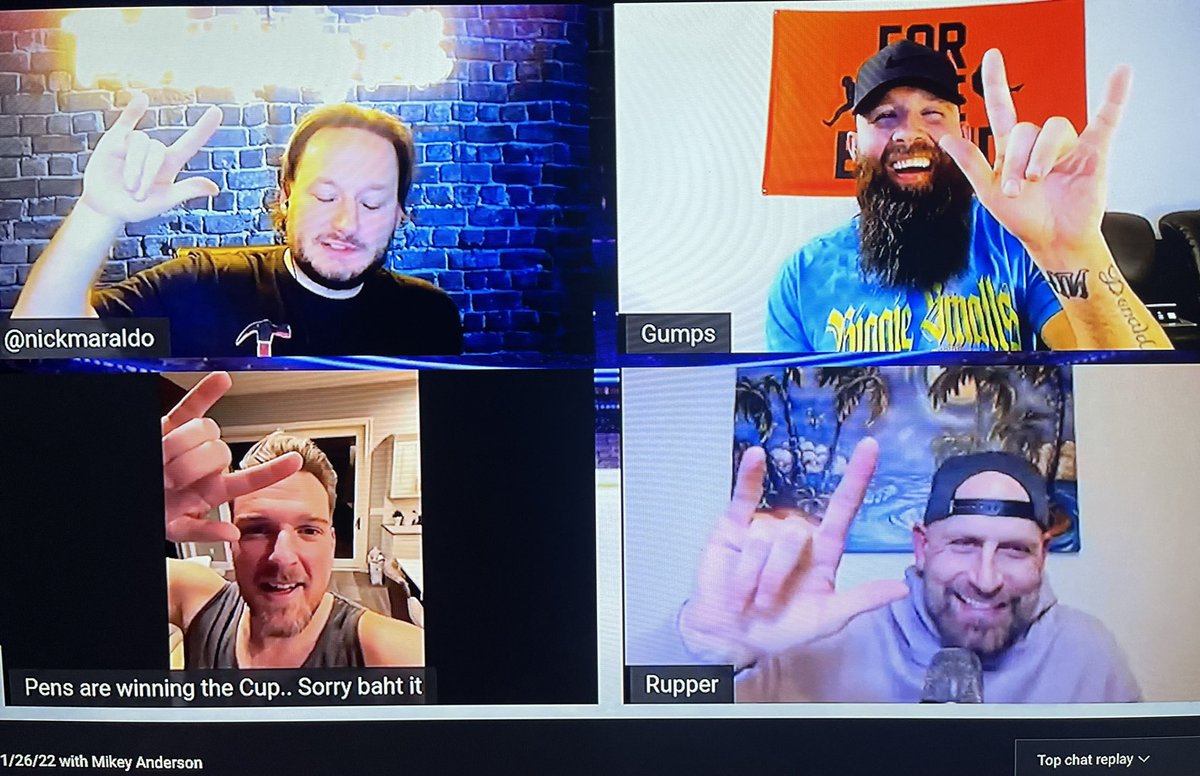 fatbrad92's tweet photo. Let’s go boys! #thatshockeytalk @nickmaraldo @bubbagumpino @PatMcAfeeShow @Rupper17 https://t.co/IVX2d4kPaD