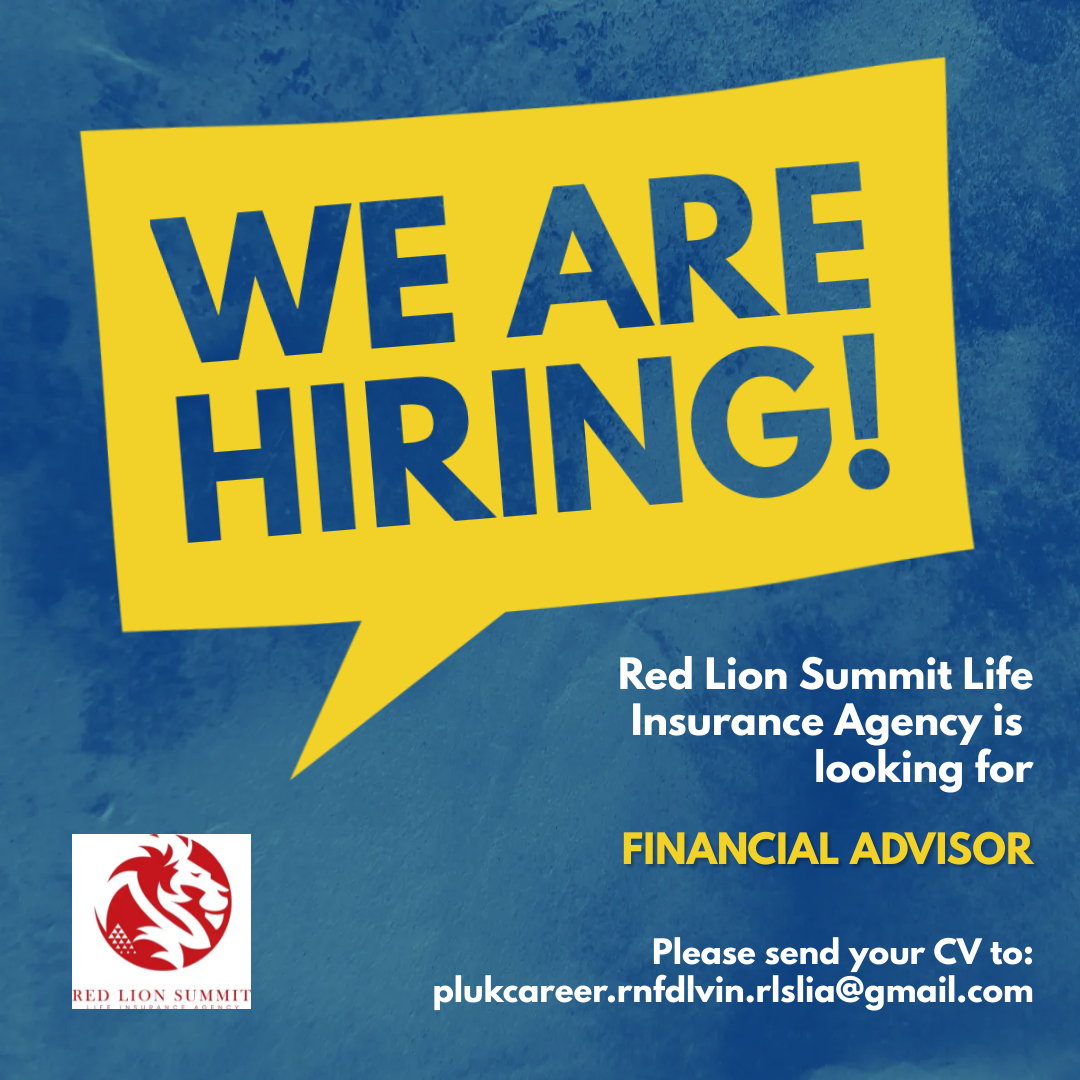 Reina Fe Delavin (@delavin_reina) on Twitter photo ‼ HIRING ‼
Red Lion Summit Life Insurance Agency is looking for
-- Financial Advisor --
đź“©For interested applicants, kindly send me your resume at plukcareer.rnfdlvin.rlslia@gmail.com
**This is not a call center job nor networking**\
#Hiring #WorkFromHome #parttime ‼ HIRING ‼
Red Lion Summit Life Insurance Agency is looking for
-- Financial Advisor --
đź“©For interested applicants, kindly send me your resume at plukcareer.rnfdlvin.rlslia@gmail.com
**This is not a call center job nor networking**\
#Hiring #WorkFromHome #parttime