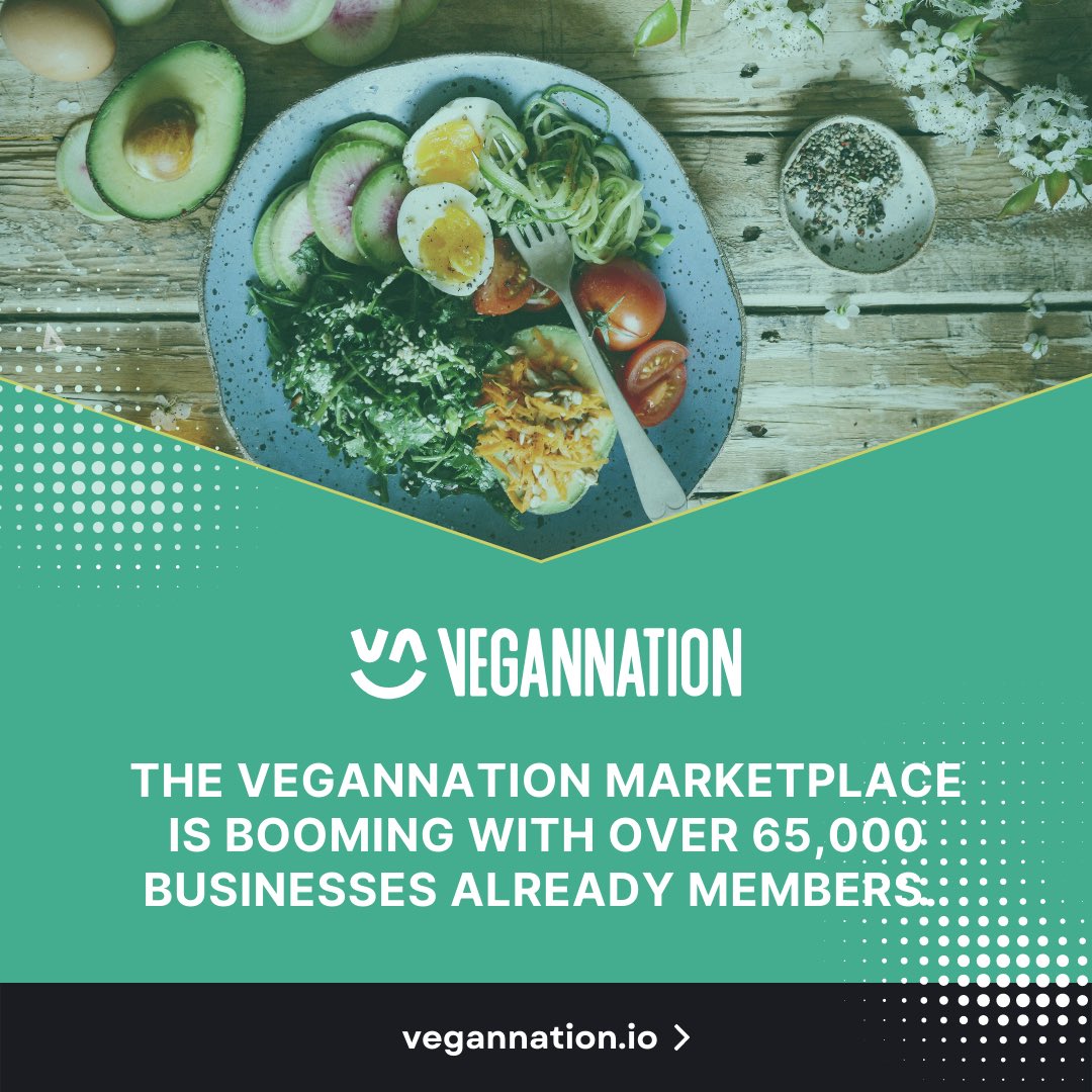 GRNC by Vegannation (@grnc_by_vnation) on Twitter photo The VeganNation Marketplace is booming with over 65,000 businesses already members. 
That means that there are 65,000 places to spend your GreenCoin (GRNC) and earn even more rewards. 
Join the community and start living the life you've always wanted.
#vegan #GreenCoin #crypto The VeganNation Marketplace is booming with over 65,000 businesses already members. 
That means that there are 65,000 places to spend your GreenCoin (GRNC) and earn even more rewards. 
Join the community and start living the life you've always wanted.
#vegan #GreenCoin #crypto