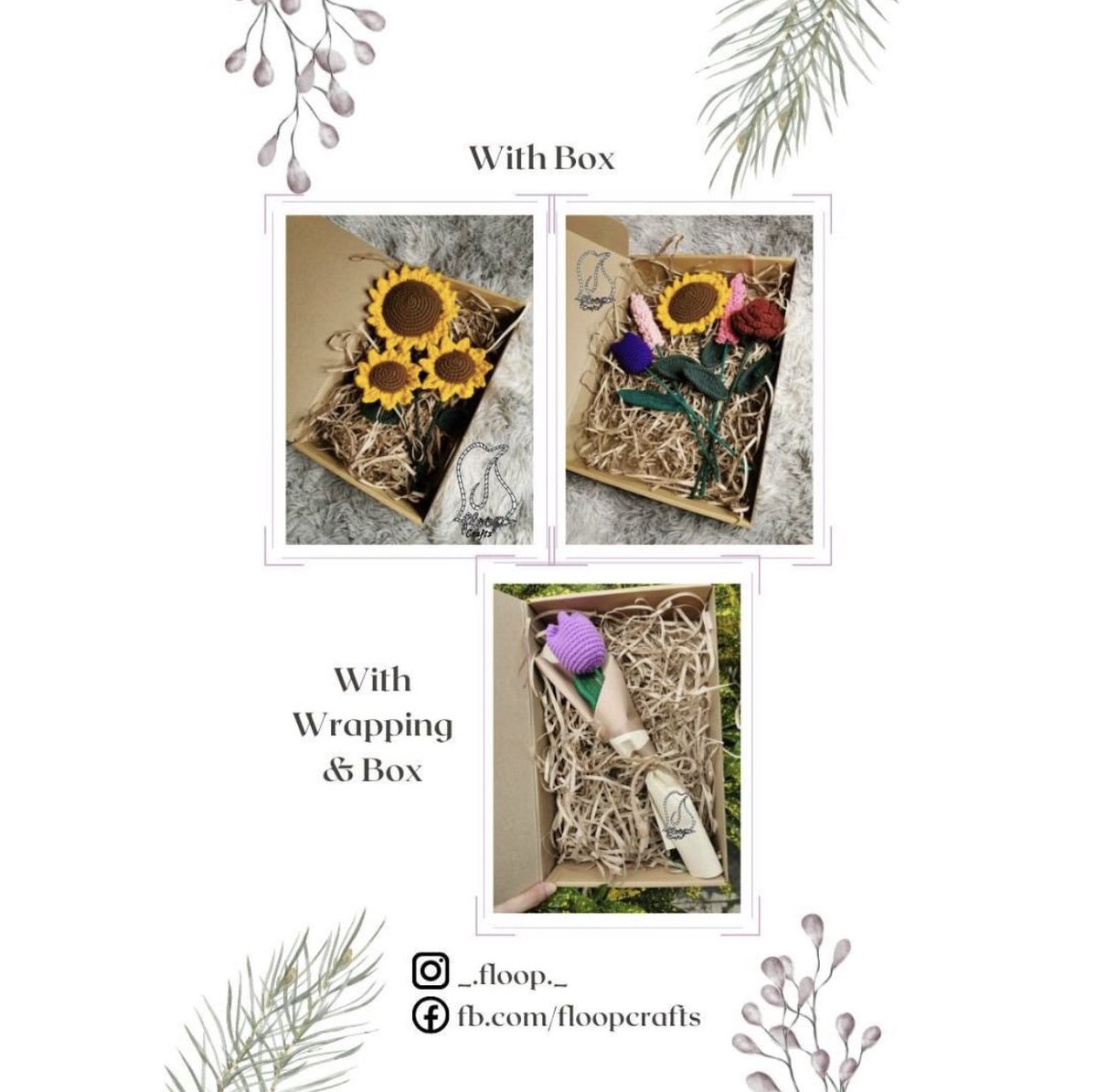 Batch 1 is now open😚😚

Here's a sneak peak of our very first collab for this coming valentine's day

from, coco 🍫 x floop crafts 🌷

Handcrafted flowers by our dear friend~ 💝

We'll start taking orders for this one just in time for vday~ Please order in advanced, tysm 💓