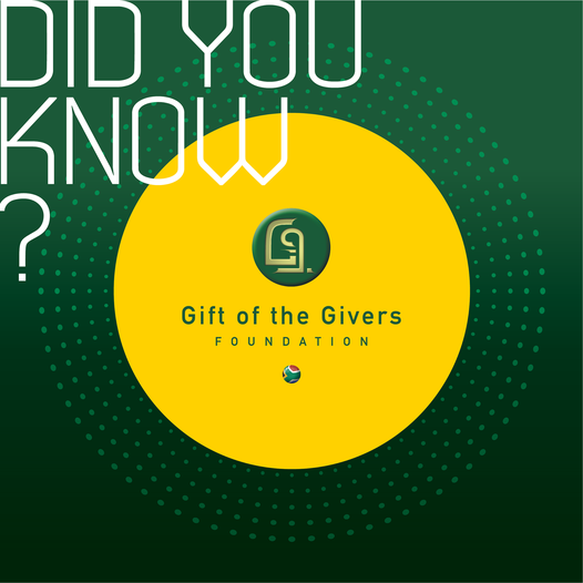 #DidYouKnow that the 'G' in our logo represents God's ‘hand’ over man's hand, symbolic of positivity and hope 💚

Our Foundation strives to be a beacon of hope for those most vulnerable.

#GiftoftheGivers #MakeADifference #ForTheGreaterGood #SocialUpliftment #SouthAfrica