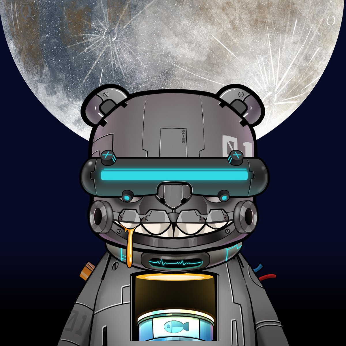 Hi pepper <a href="/GwynethPaltrow/">Gwyneth Paltrow</a> welcome to metaverse, we have pick this #122 special edition:

"PROOF THAT TONY STARK HAS A HEART" 

for you, you will see your MARK.01 iron bear once the box reveal.

PUBLIC SALE IS STILL LIVE:
🐻‍❄️droolingbear.com

#NFT #DroolingBearClub #IronMan