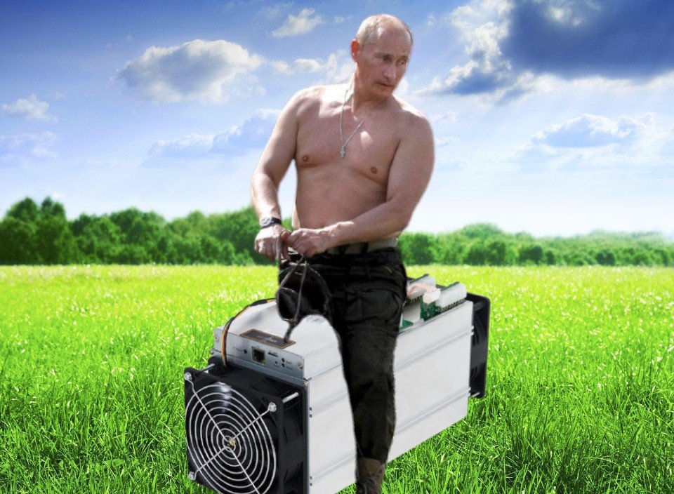 Best Russia Bitcoin mining adoption meme!
