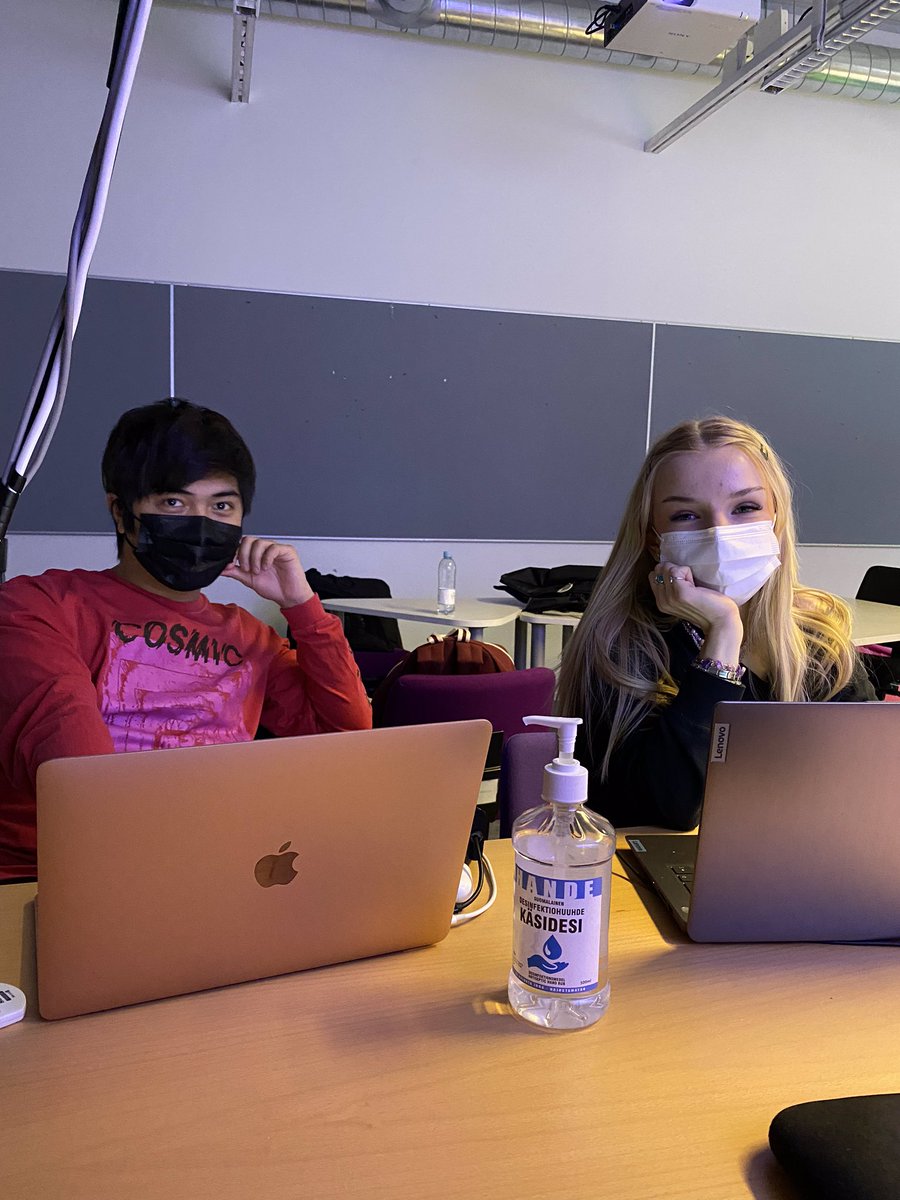 So happy to finally get to see some of my classmates 🌼 <a href="/MetropoliaBiz/">Metropolia Business School</a>