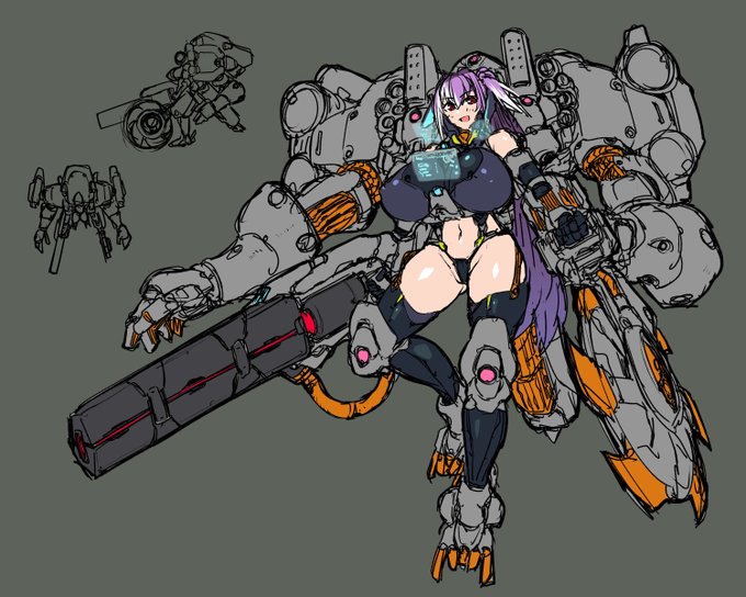 手癖でよく分からないもの描いてる