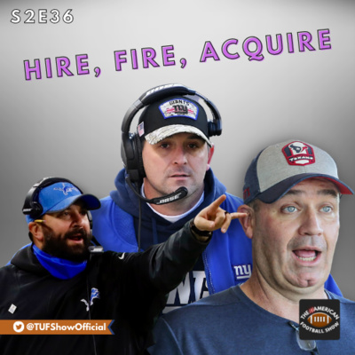 TUFNFL's tweet image. @neyt88_ returns to hosting duties and takes on the week in 60 seconds, while @allanwithtwols hosts a game of Hire, Fire, Acquire and makes @RossCrawford44 choose between some pretty crappy HC candidates.