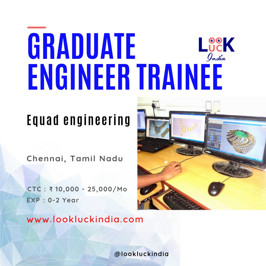 lookluckindia's tweet photo. GET  Mechanical/Electrical
Autocad

For more information visit our website 

👉 https://t.co/YqmP2qC1hK

App link: https://t.co/vRSlctHg3z

#lookluckindia #jobsearch #JobVacancy #mechanical #automobile https://t.co/r6f7efiL1v