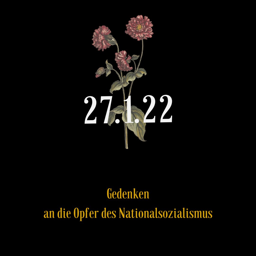 Das Gedenken an die Opfer des Nationalsozialismus am 27. Januar ist in Deutschland seit 1996 ein bundesweiter, gesetzlich verankerter Gedenktag. Am 27. Januar 1945 befreite die Rote Armee das Vernichtungslager Auschwitz-Birkenau und das Konzentrationslager in Auschwitz.