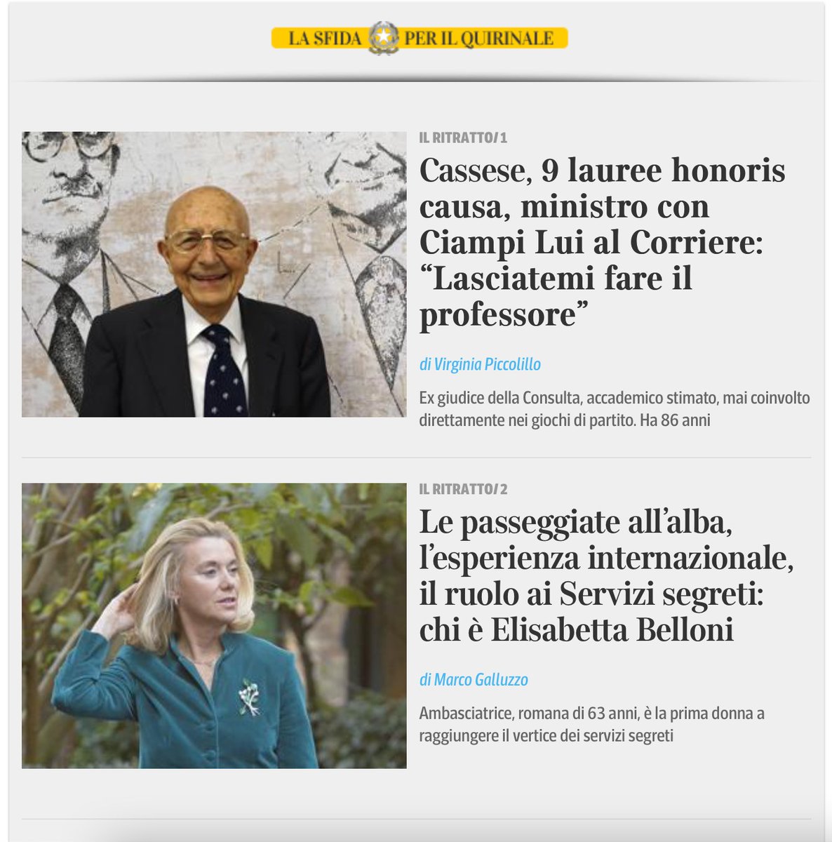 ale_pol's tweet photo. #cassese 9 lauree honoris causa, #Belloni  le piace passeggiare. Ha un curriculum di 20 pagine ma le piace passeggiare!! Ma perché?? Ma perché?? 
#Quirinale #Presidente https://t.co/1KKLK5TN1I
