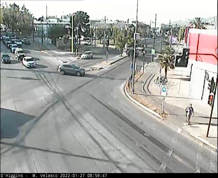 09:03 hrs.  Así se encuentra la comuna de #SanFernando #CuidemonosEntreTodos