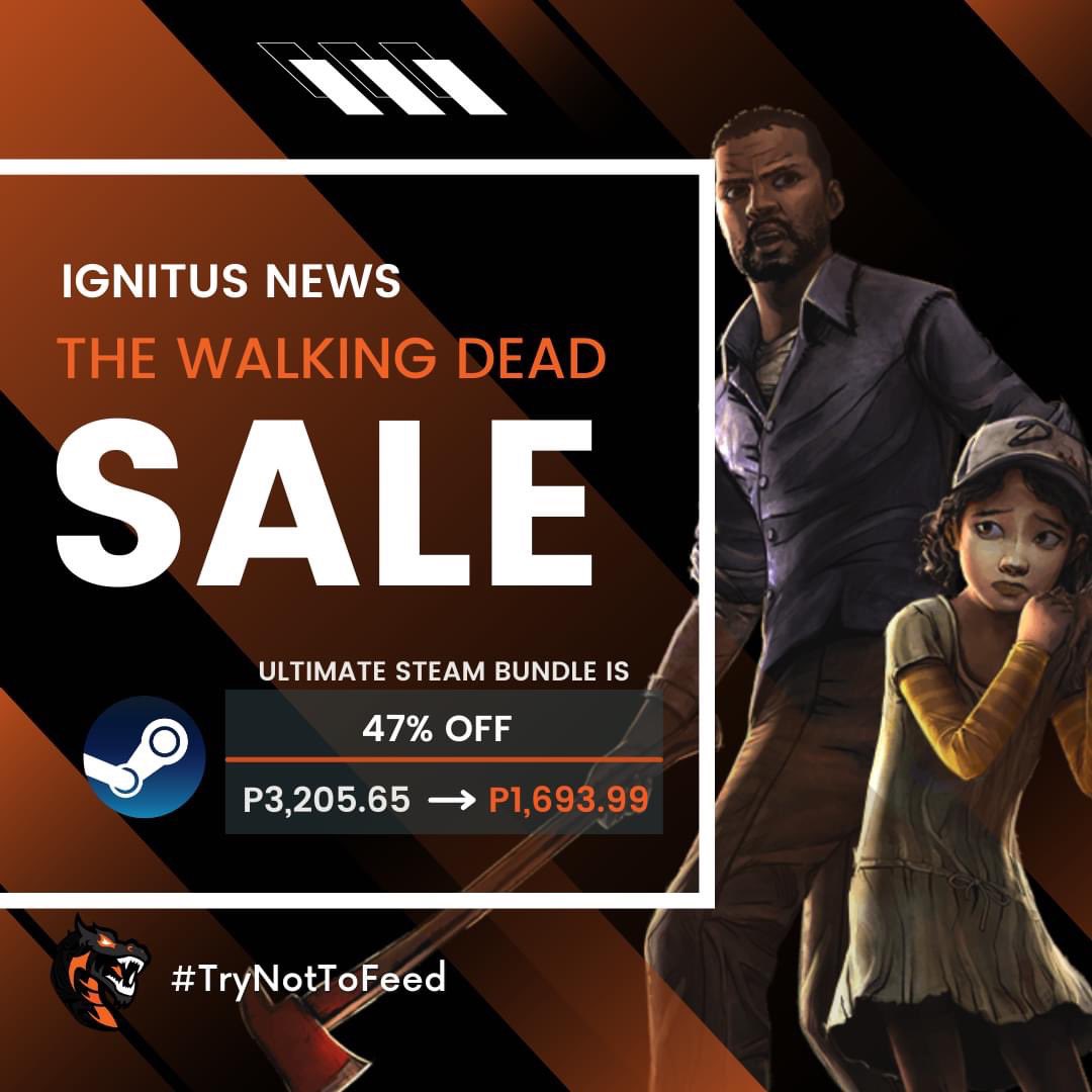 tntfIGNITUS's tweet photo. Check out this decision based game on Steam right now!
#IgnitusNews
#TryNotToFeed
#TheWalkingDead
#Telltale https://t.co/8Wl7HaVOBY