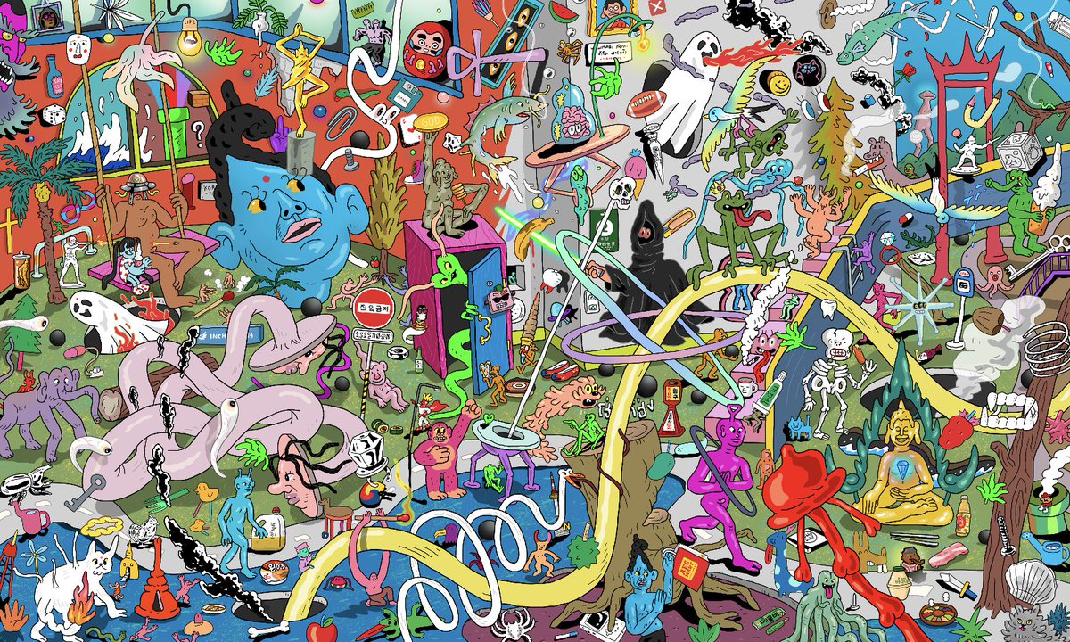 Sahred_toy's tweet photo. 𝐊𝐨𝐫𝐨𝐛𝐨 𝐓𝐨𝐰𝐧 👽🌴🤖👹

Available now on @SuperRare 💎

👉 https://t.co/xwuGjROcFV
Join My World :) https://t.co/2Kp3kUzjmv