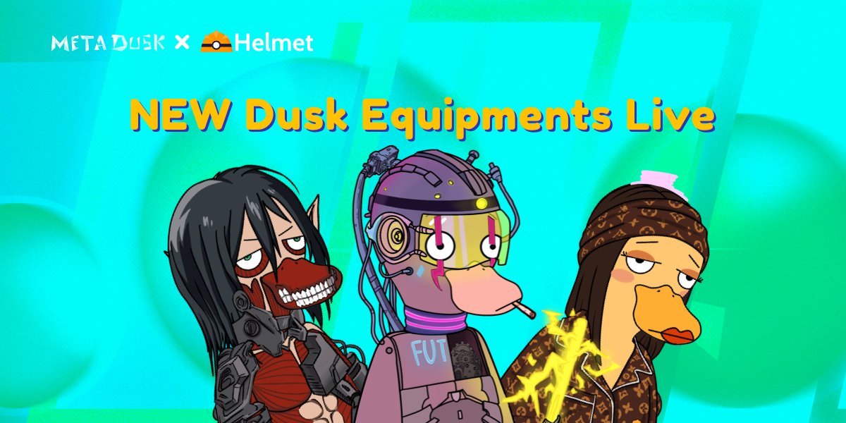 NEW DUSK COMING!!!🎁🎁🎁
 
FANTASTIC #NFT FARMING with <a href="/Helmet_insure/">Helmet.insure #BSC #Polygon🥇</a> ⛏️⛏️ 
#Metaverse #Helmet #NFTCommunity