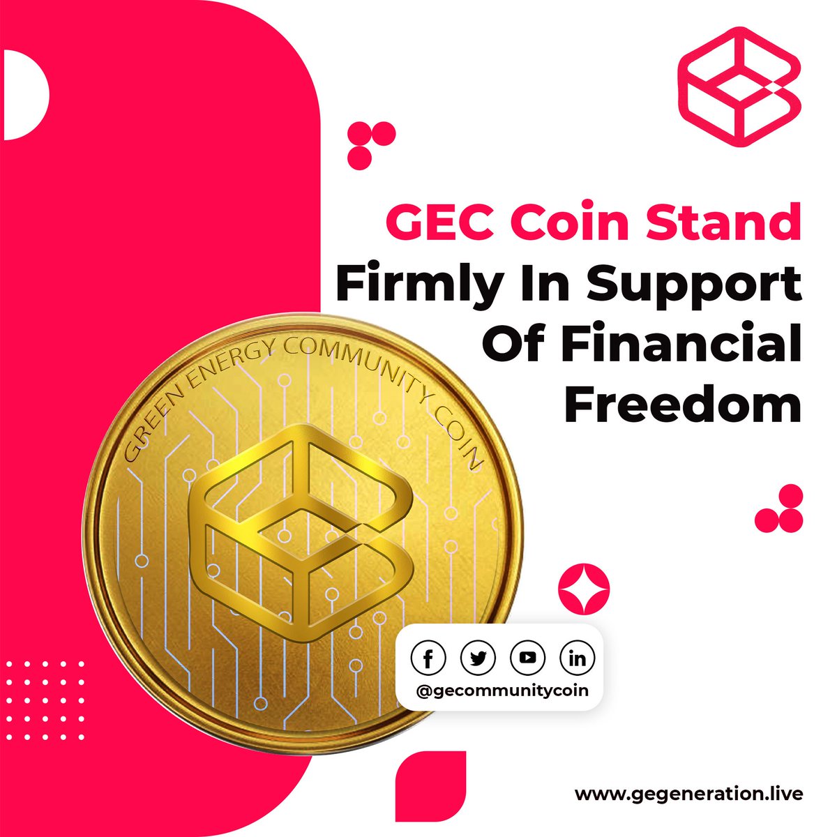 GECommunityCoin's tweet photo. Get the financial freedom with GE Community Coin in the World. Get Connected with us! visit @ https://t.co/gpc8m3TudJ
#cryptoexchange #cryptocurrency #bestexchange #bestcryptocurrency #boom #business #businessman #internetmoney #wallet #bitcoin #ethereum #gecoin #gecommunitycoin https://t.co/naZn58JMTc