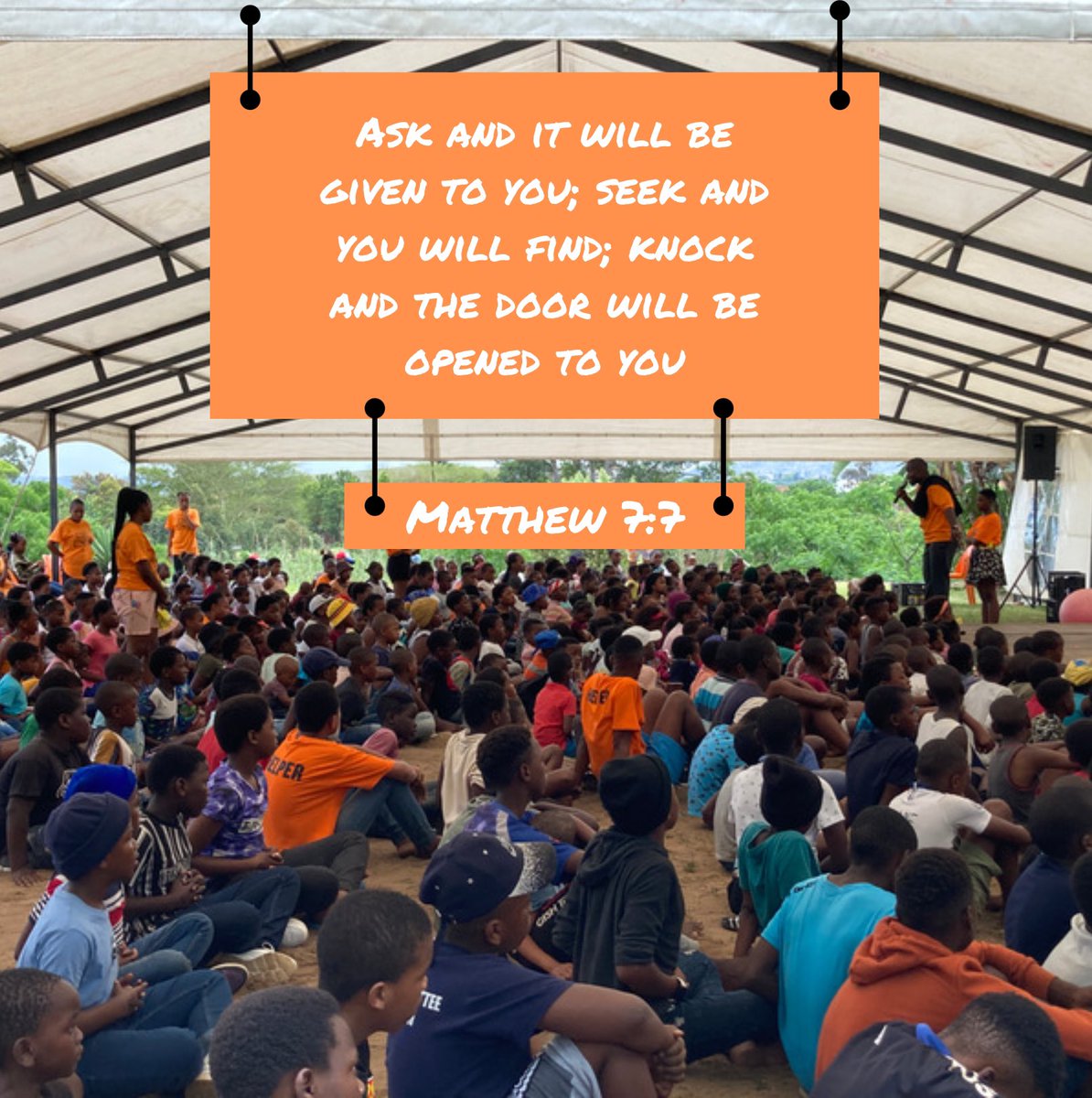 Ask, seek and knock.

#keyofhope
#unlockingthefutureofafrica
#southafrica
#bibleverse