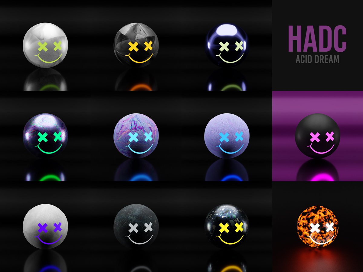 happyaciddreams's tweet photo. #AcidDream appreciation post #2 - Which one is your favorite? #CNFTCommunity https://t.co/KUNWwgNKbp
