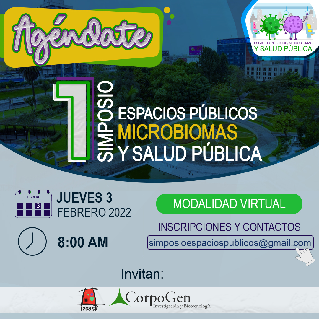 "Dime con quién andas y te diré quién eres". ¿Sabes que millones de microorganismos te acompañan en tu rutina diaria? Aprende más en este maravilloso simposio - gratis y online. Sin disculpas! <a href="/LorenaMedina35/">Lorena Medina</a> <a href="/CorpoGen/">CorpoGen</a> <a href="/pdelp2000/">Patricia Del Portill</a> <a href="/gabydel/">Gabriela Delgado</a>
Información: iecas.org/simposio-espac…