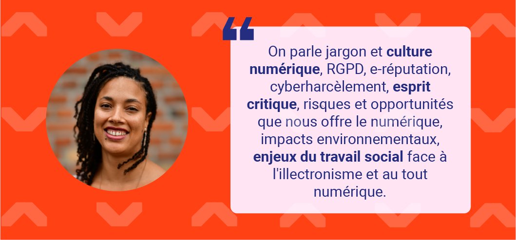 Assembleurs's tweet photo. 🔎 Comment aborder l'inclusion numérique quand on est un travailleur social ?

➡ Retour avec Floriane, formatrice chez les Assembleurs, sur 4 jours de formation de travailleurs sociaux à l'inclusion numérique pour le compte du @cnfpt : 👉https://t.co/NOGebi9sjO https://t.co/c2XUXnRAme