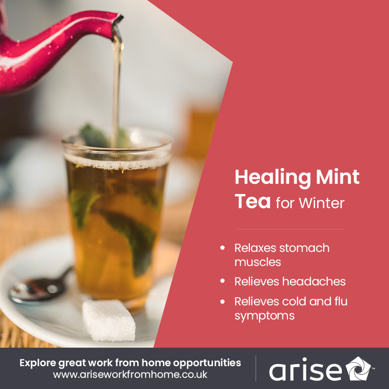 Ariseworkathome's tweet photo. Strengthen your immunity and keep yourself safe this winter with this healing mint tea. #Tea #Winter #Immunity #WorkFromHome https://t.co/b6dr7DNovm