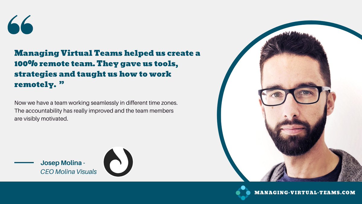 VirtualTeams's tweet photo. We have more than a decade of experience building and managing #remoteteams. Through our 1:1 personalized #consulting, workshops and courses 100% tailored for the companies (onsite/online) we'll help you spot your specific needs and create an action plan https://t.co/GSxWG8kF0W https://t.co/ZnbxcZDKU4