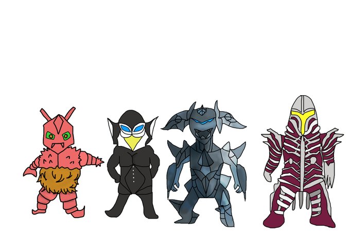 暗黒四天王のtwitterイラスト検索結果