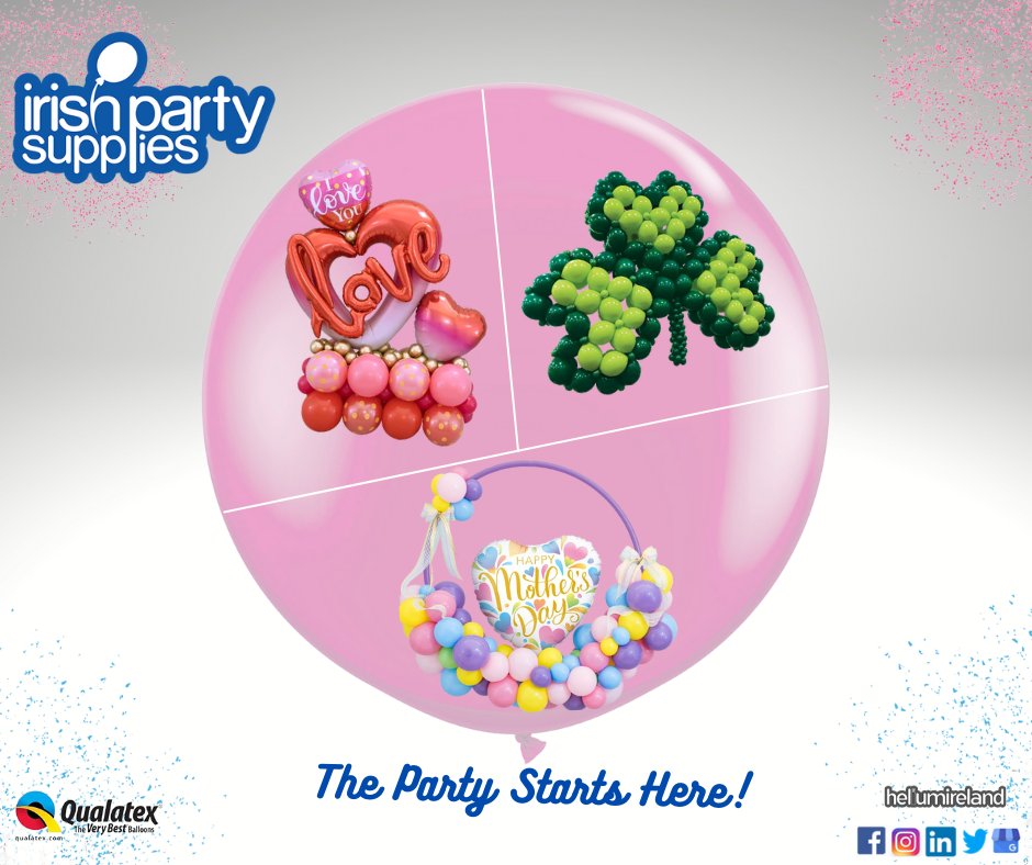 PartyIrish's tweet photo. With restrictions coming to an end 🎉 Its time to start the PARTY! 
For all Balloons &amp; Accessories visit our website https://t.co/fhpOWuCx1L https://t.co/tTq5B55thC