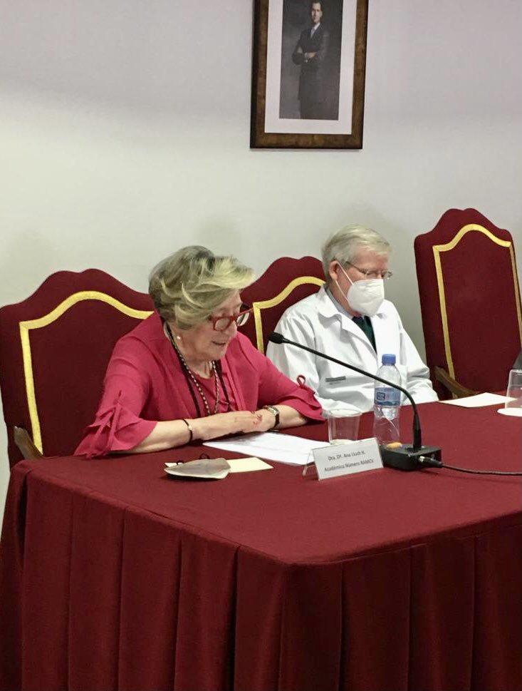 RAMCV1831's tweet photo. Comienza el Acto de Ingreso como Académica Correspondiente de la Dra. Isabel Leal Cercós, Licenciada en Antropología y Doctora en Psiquiatría de la @UV_EG, con la disertación: “La resiliencia: ¿es necesaria?” y es presentada por la Dra. Ana Lluch, Académica de Número #RAMCV https://t.co/PcrvyoWGFm