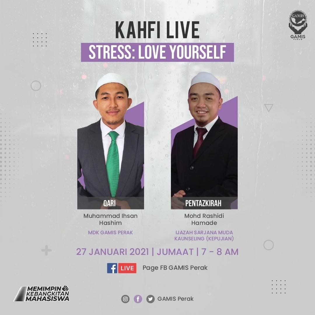 gamisperak's tweet photo. KAHFI LIVE

Bersempena hari Jumaat yang barakah, GAMIS Perak akan mengadakan program KAHFI LIVE seperti ketetapan berikut:

🗓️Hari : Jumaat
📆 Tarikh : 27 Januari 2022
⏰Masa : 7:00 pagi - 8:00 pagi

📍Sertai kami secara langsung di platform FB Live GAMIS Perak. https://t.co/2lNRC6SM3D