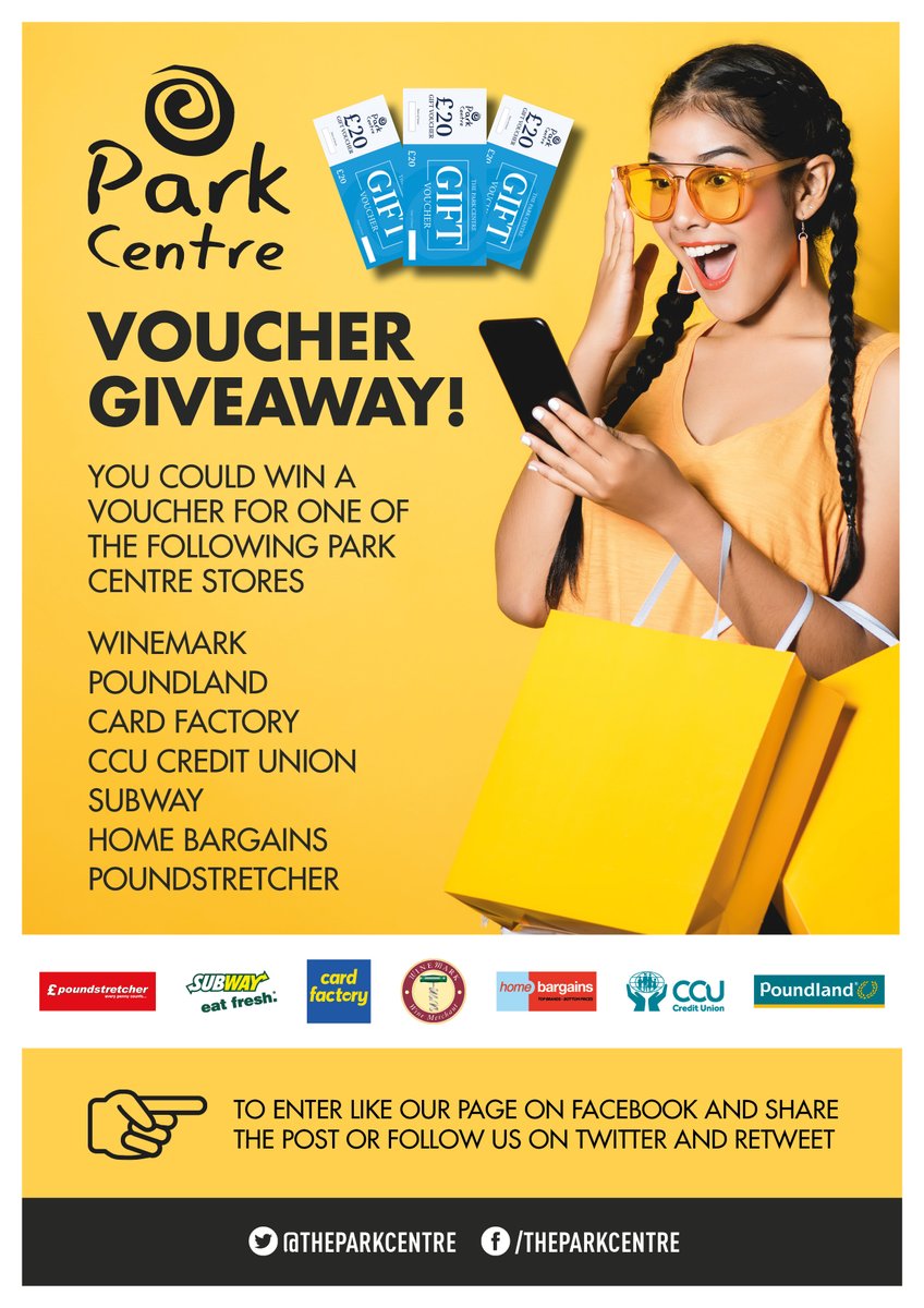 theparkcentre's tweet photo. 📣 COMPETITION TIME!!! 📣

🎁💰 Voucher Giveaway!

Check out the details below to enter 👇 https://t.co/ujoGcmmJKV