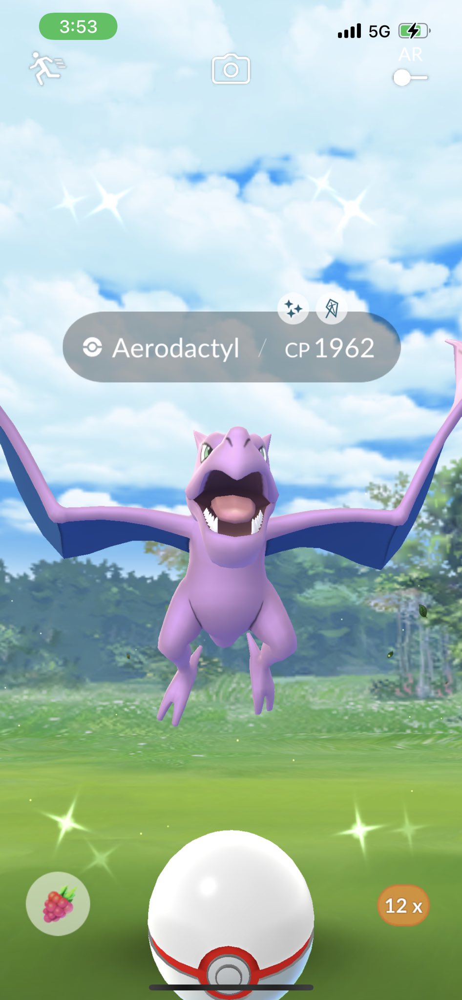 Shiny Aerodactyl! (Pokémon GO)