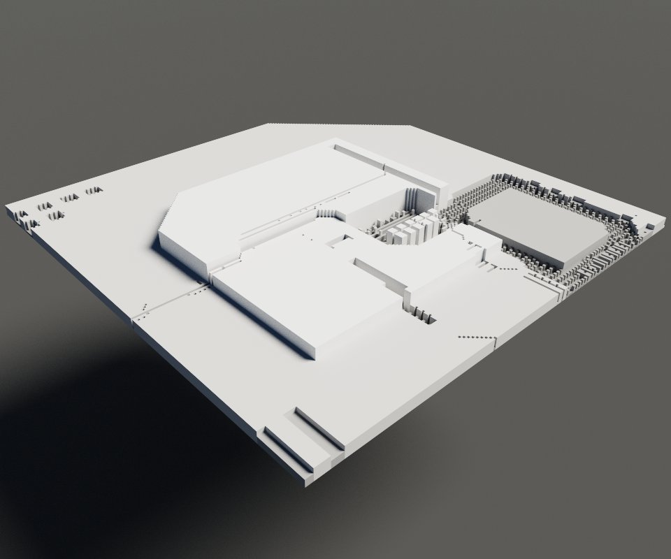 ___algorithm___'s tweet photo. 四苦八苦したけど、イメージチップの生成ジェネレータ:#JSplacement でpngイメージを作り、それをPhotoshopで調整、そして #FileToVox でvoxデータに変換、見事にMagicavoxelまでたどり着いた 日本語の解説記事とかもほぼ無い状態でここまで来れて感動!
日々成長してる! #voxelart #magicavoxel https://t.co/q0NFbzZE9m