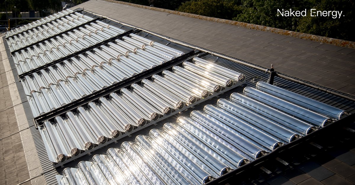 NakedEnergyLtd's tweet photo. VirtuPVT is designed to maximise the solar potential of your roof, requiring significantly less space than conventional solar thermal and solar PV.
As a result, VirtuPVT has up to 3 more carbon savings per m2, when compared to solar PV.
#heatishalf #hotfact #solarpvt https://t.co/zkhYHsBTc5